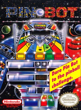 Pin Bot (USA) box cover front